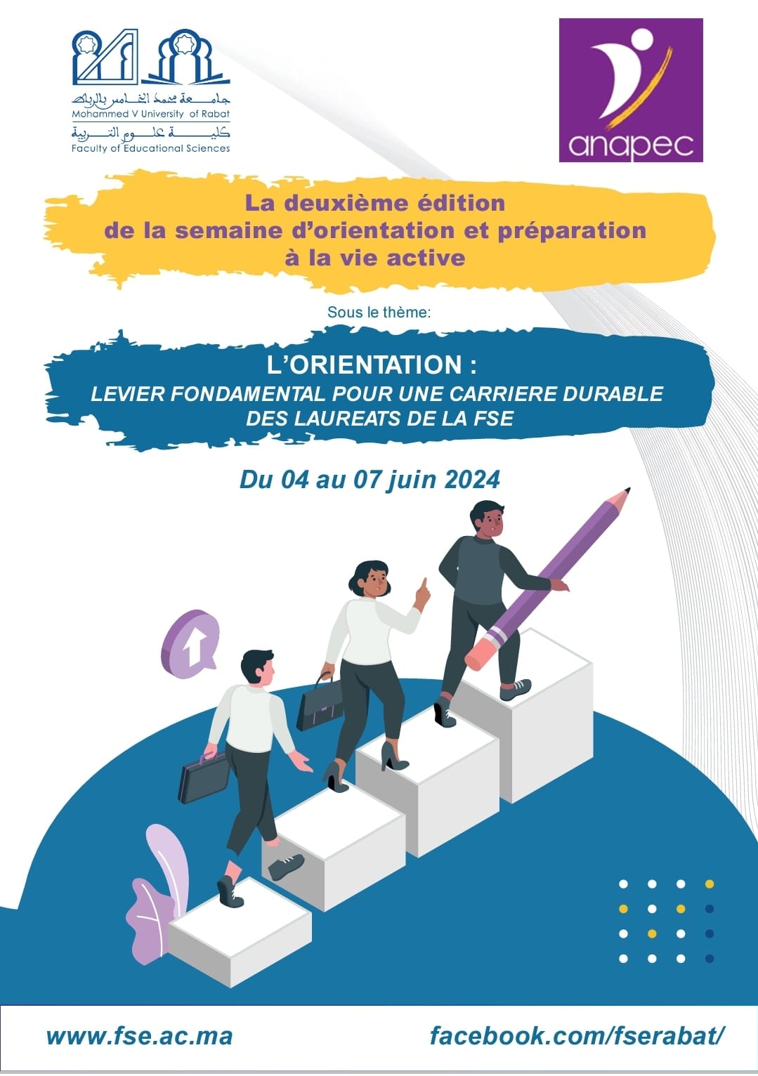 la deuxième édition de la "Semaine d’orientation et de préparation à la vie active"