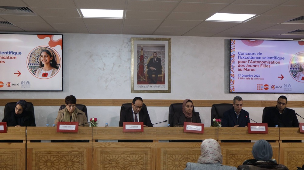 cérémonie de remise des prix du Concours de l’Excellence Scientifique pour l’Autonomisation des Jeunes Filles au Maroc