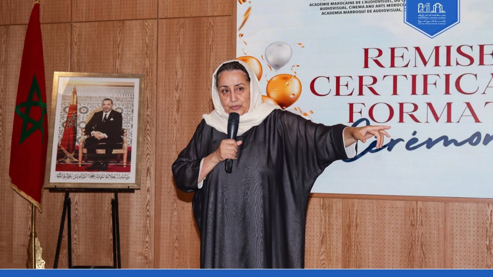  كلية علوم التربية تحتفي بطلبتها المستفيدين من التكوين في السمعي البصري والسينما 