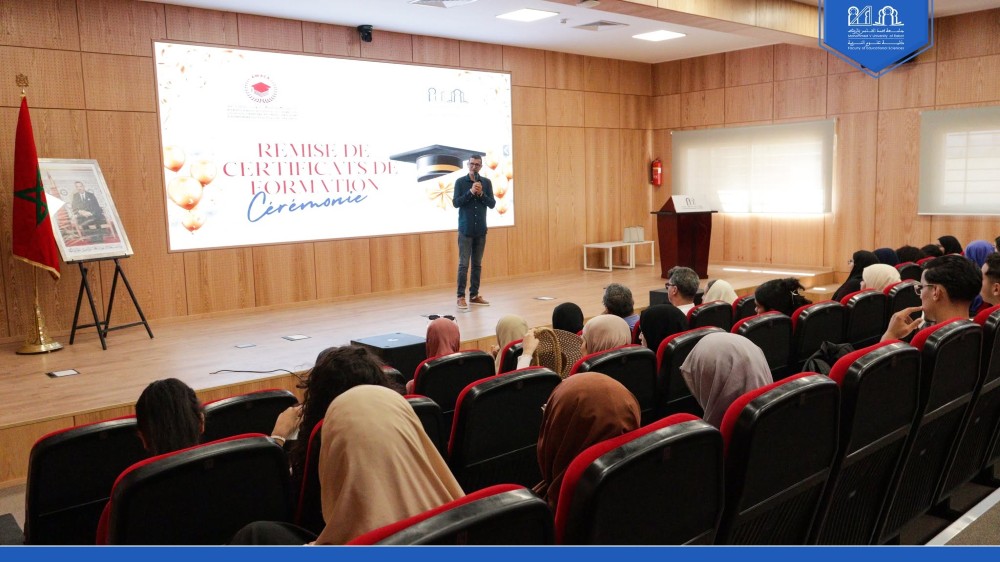  كلية علوم التربية تحتفي بطلبتها المستفيدين من التكوين في السمعي البصري والسينما 