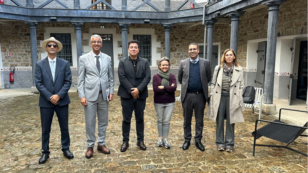 بفرنسا Guingamp ب INSEAC كلية علوم التربية في ضيافة المعهد الوطني العالي للتربية الفنية والثقافيةسا