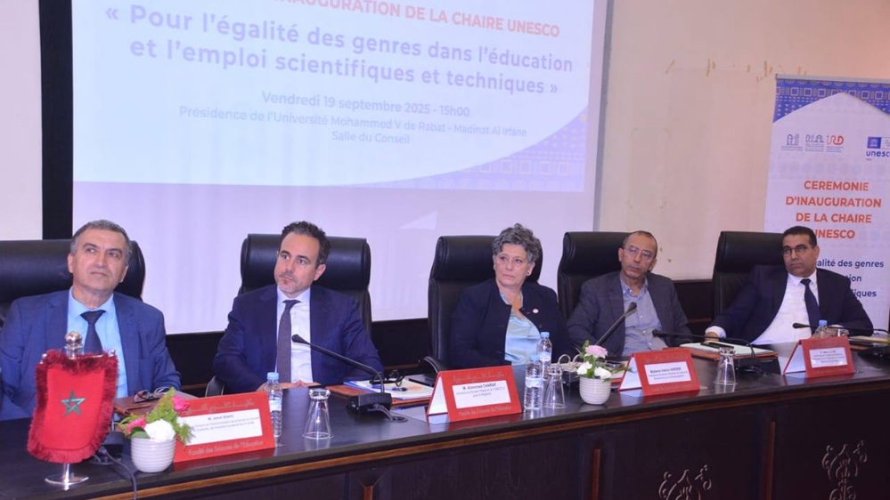 Inauguration de la Chaire UNESCO « Pour l’égalité des genres dans l’éducation et l’emploi scientifiques et techniques » 