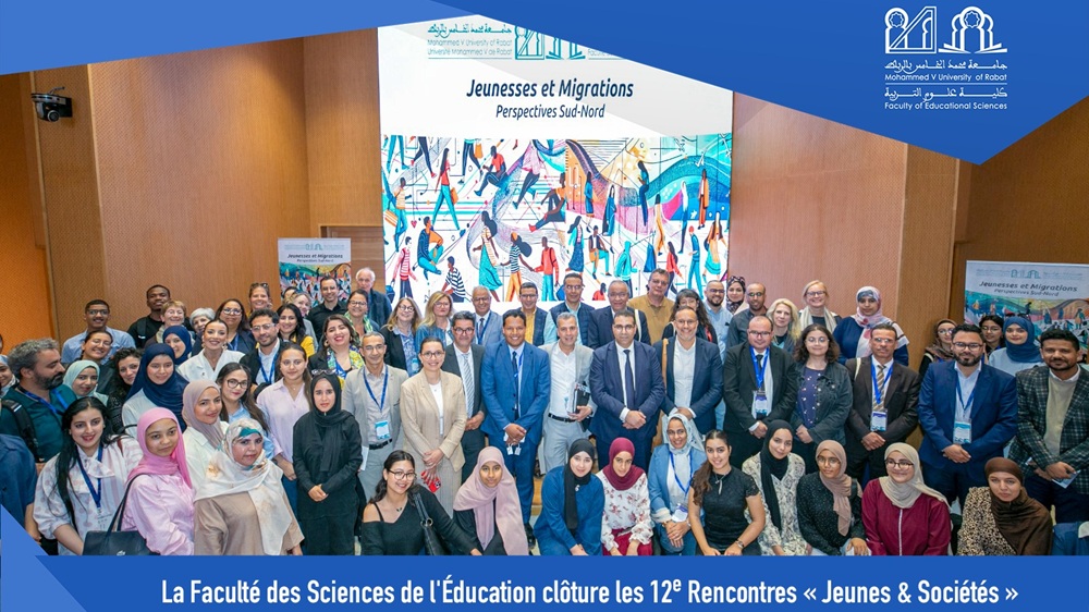La Faculté des Sciences de l’Éducation de Rabat clôture les travaux des 12ᵉ Rencontres « Jeunes & Sociétés en Europe et autour de la Méditerranée » 